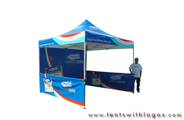 10 x 10 Pop Up Tent - Aquafresh